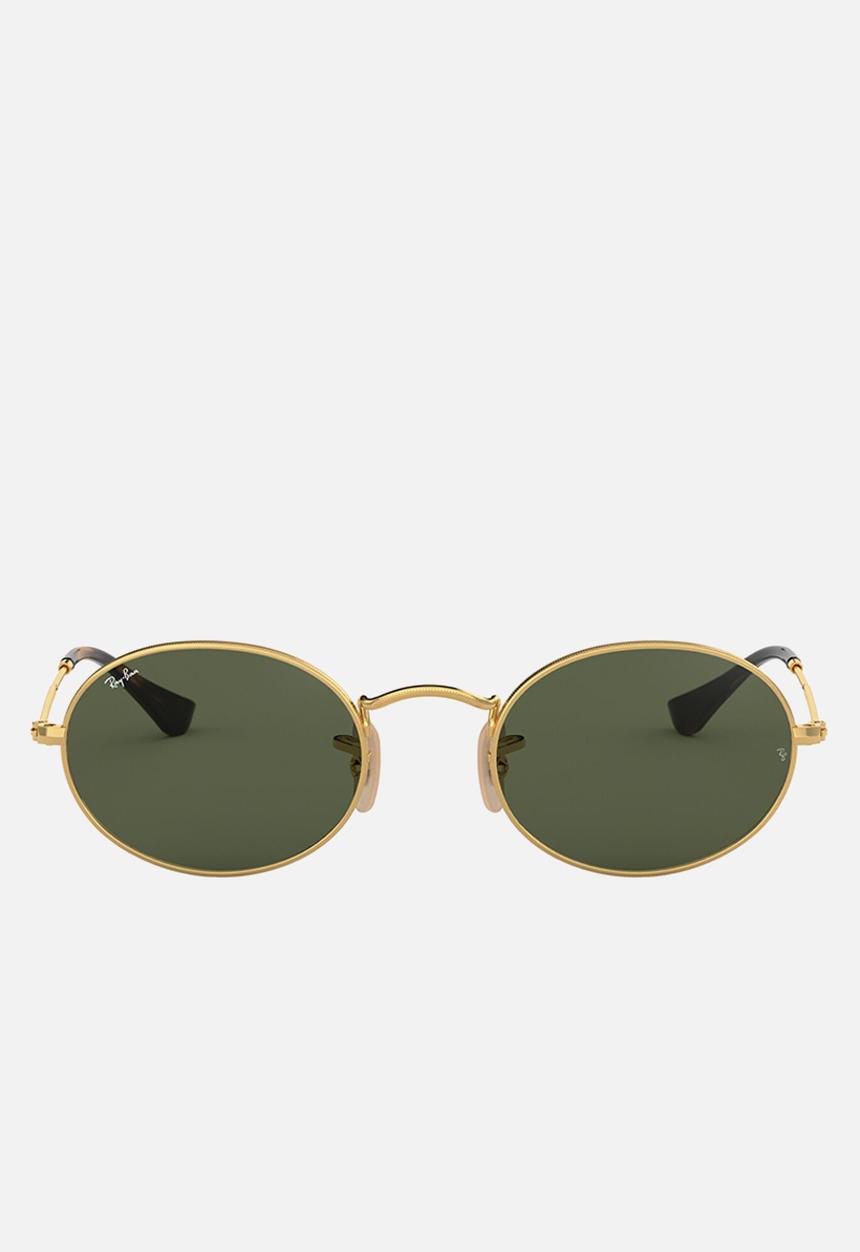 Ray-Ban - Ray-ban oval flat lenses rb3547n 001 - green