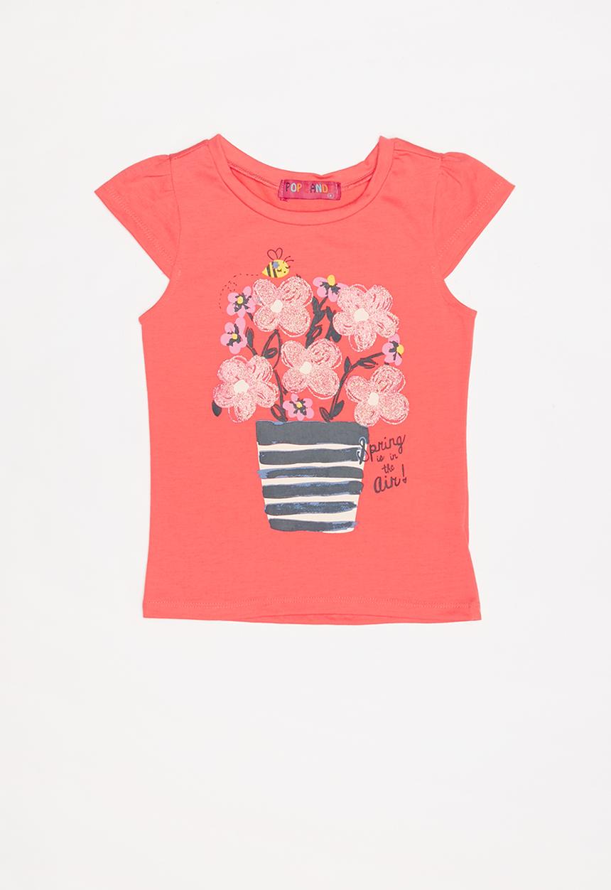 Pop Candy - Pg T-shirt - coral