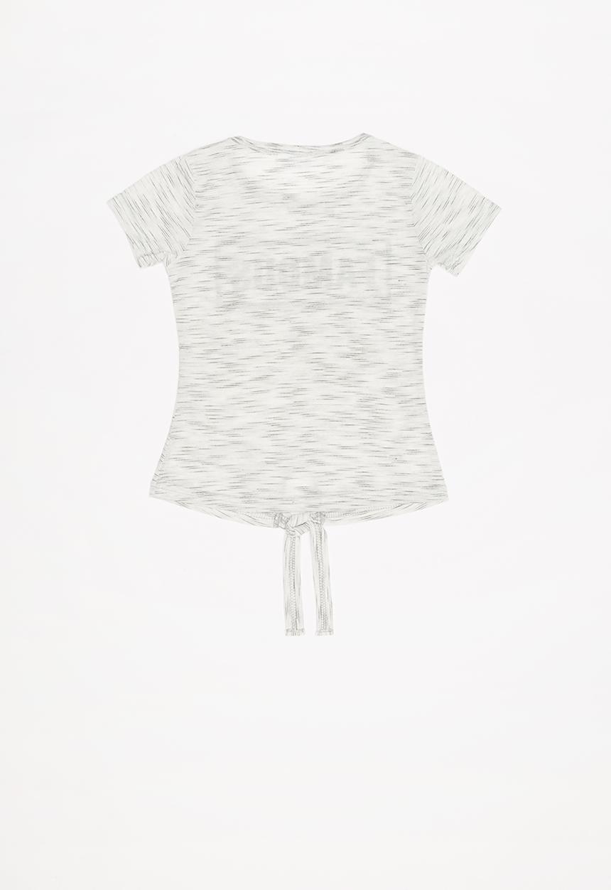 Rebel Republic - Teens printed short sleeve tee - grey