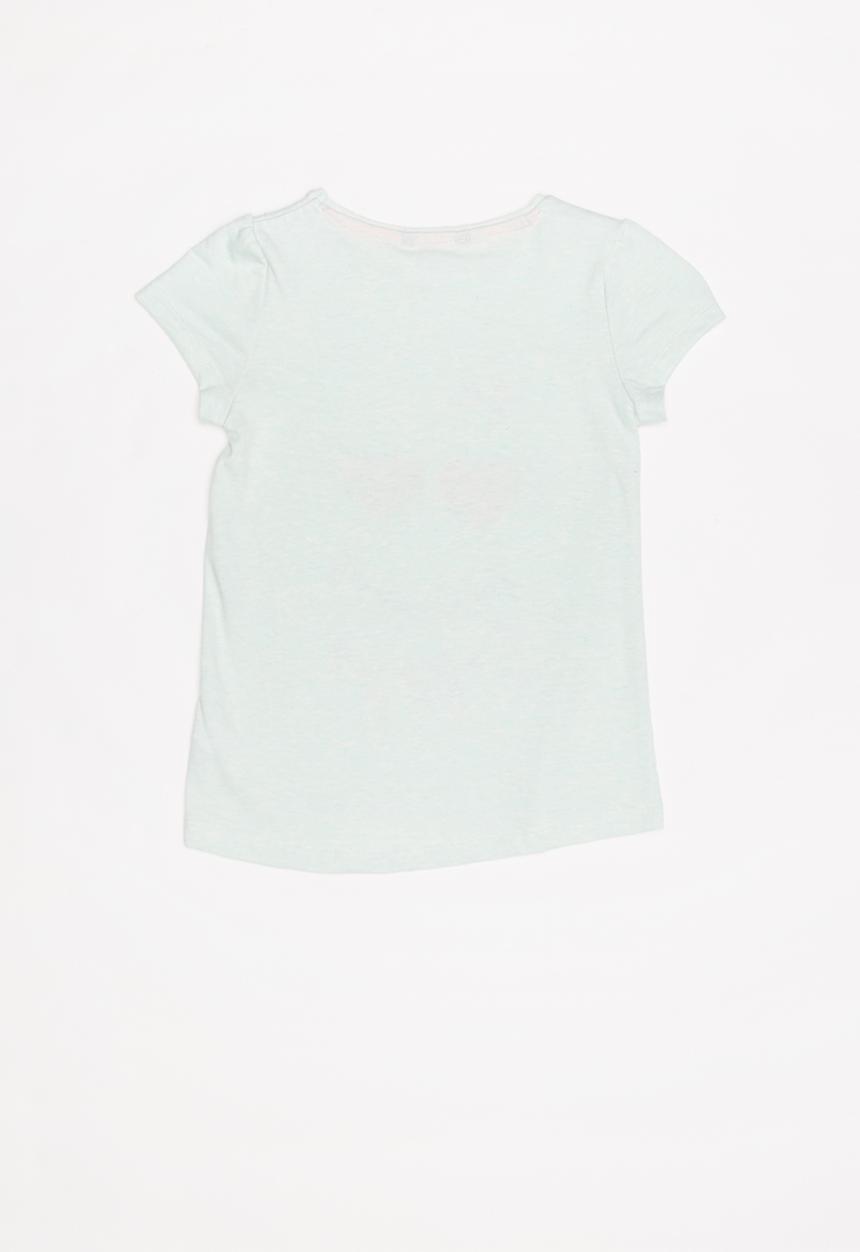 Pop Candy - Girls happy printed tee - white