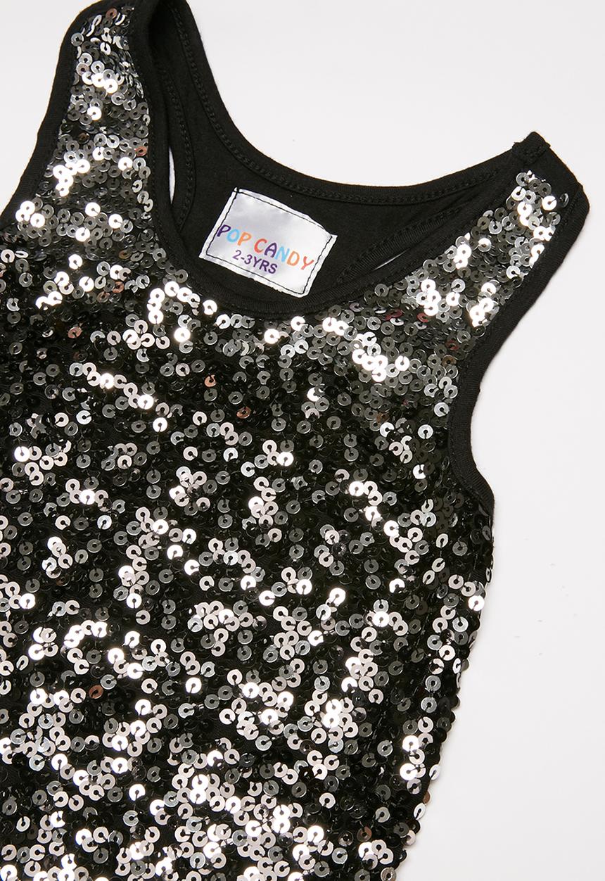 Pop Candy - Girls tunic - black