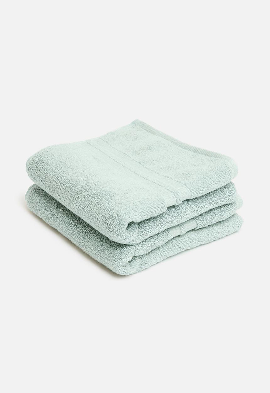 Club Classique - Grace hand towel set of 2 - duck egg