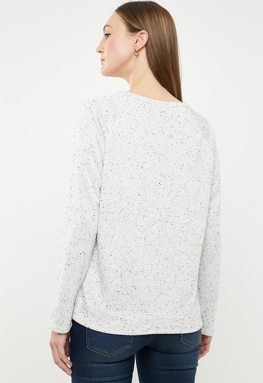 edit - Textured sweater - grey