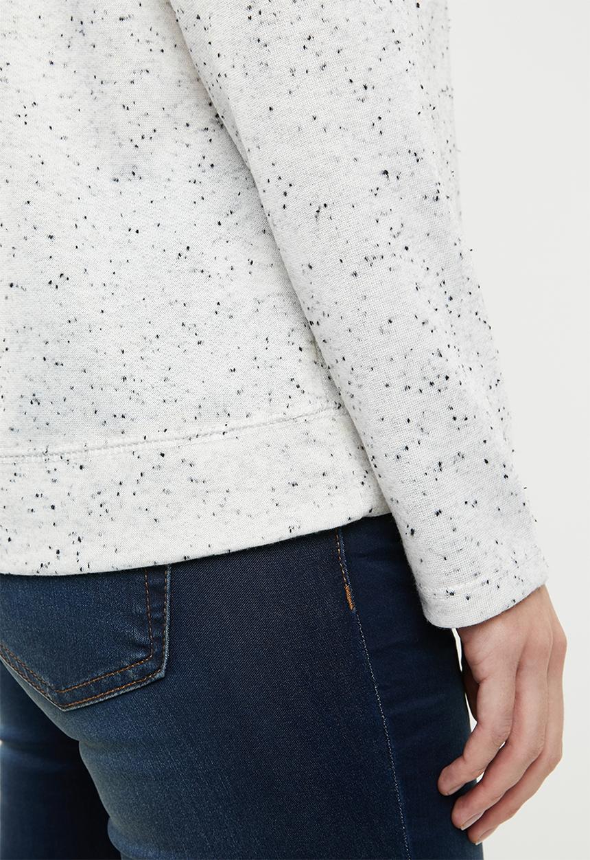 edit - Textured sweater - grey