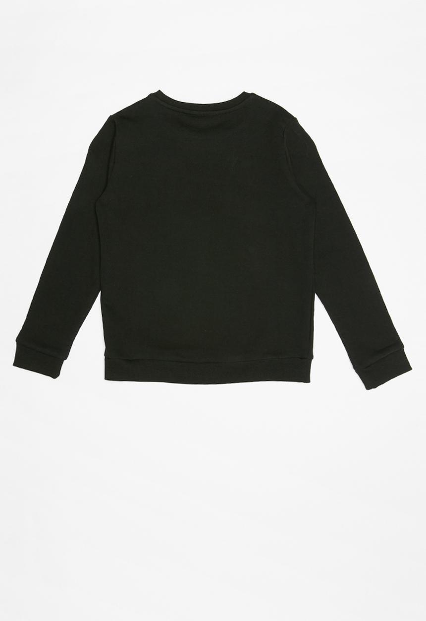 GUESS - Teens long sleeve icon active top - black