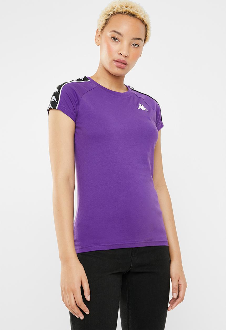 KAPPA - 222 Banda women short sleeved tee - purple