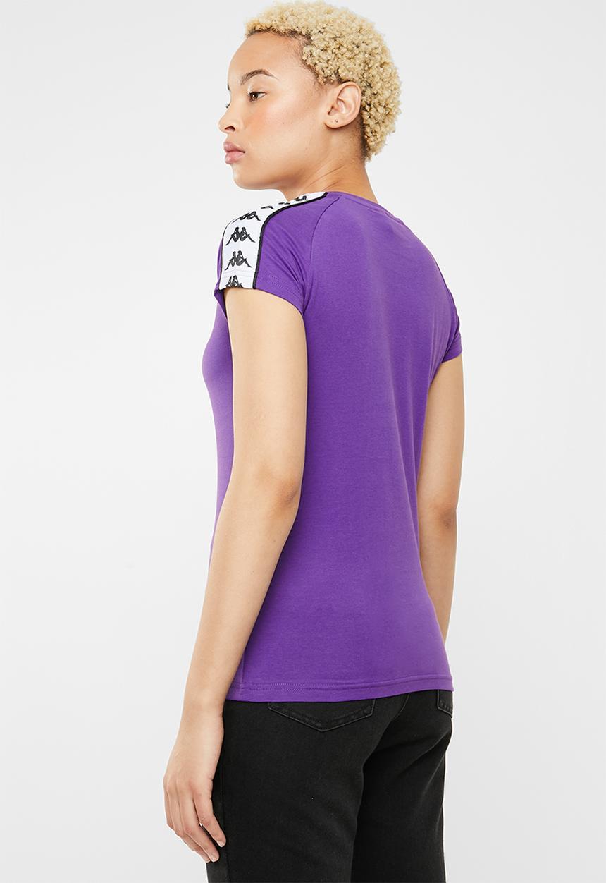 KAPPA - 222 Banda women short sleeved tee - purple
