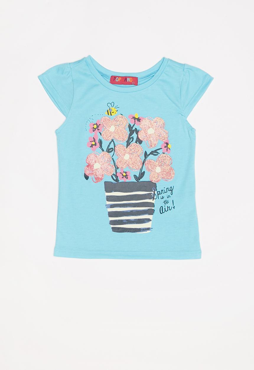 Pop Candy - Girls T-shirt - blue