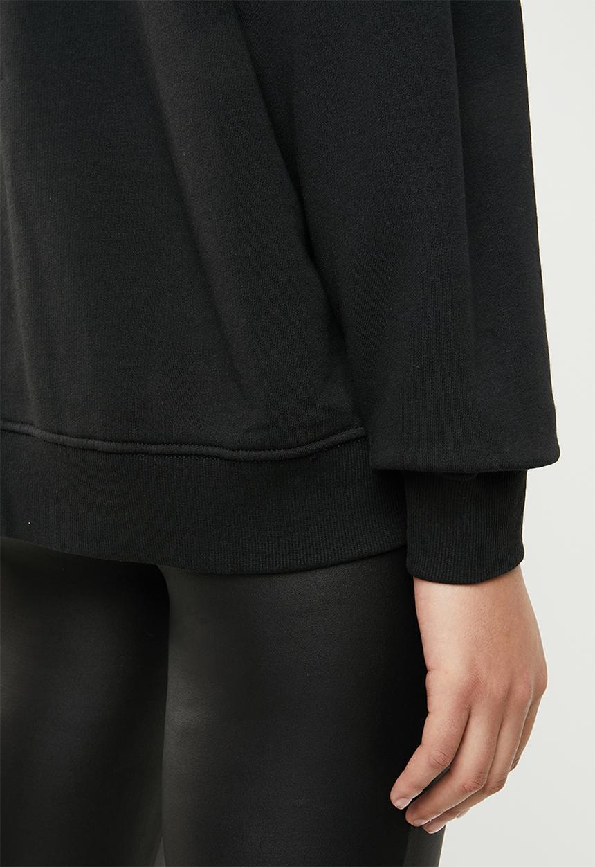 ONLY - Karla o-neck sweat - black