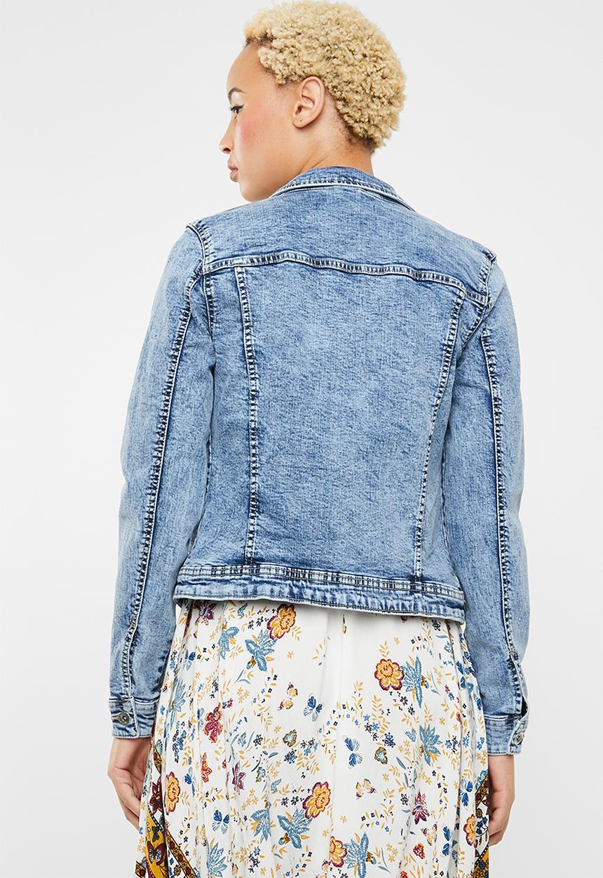 ONLY - Tia denim jacket - blue 