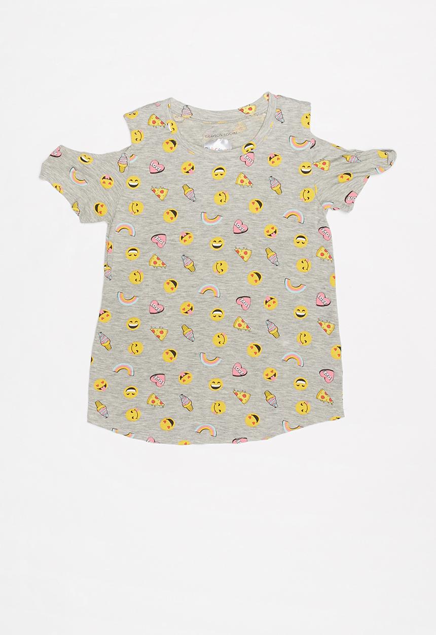 Pop Candy - Girls top - grey