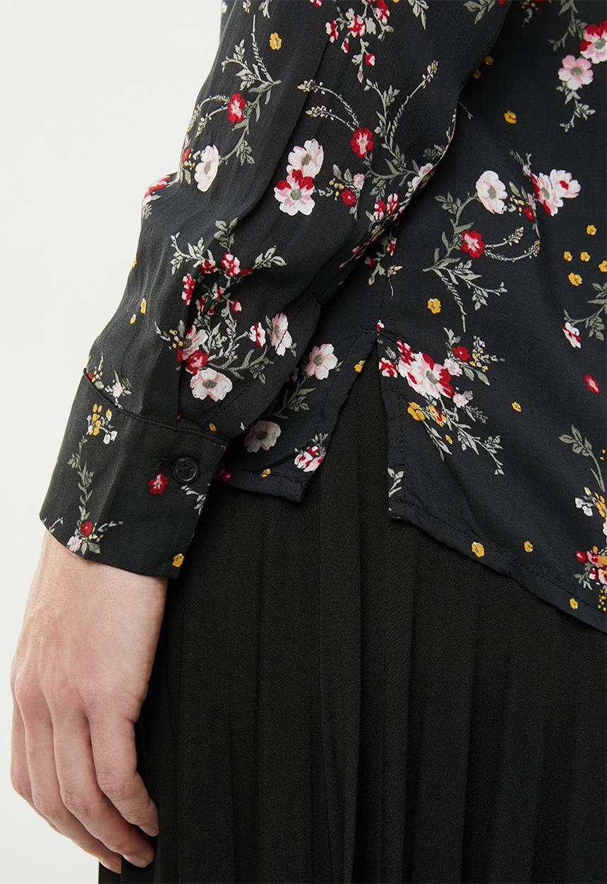 edit - Long sleeve blouse - multi