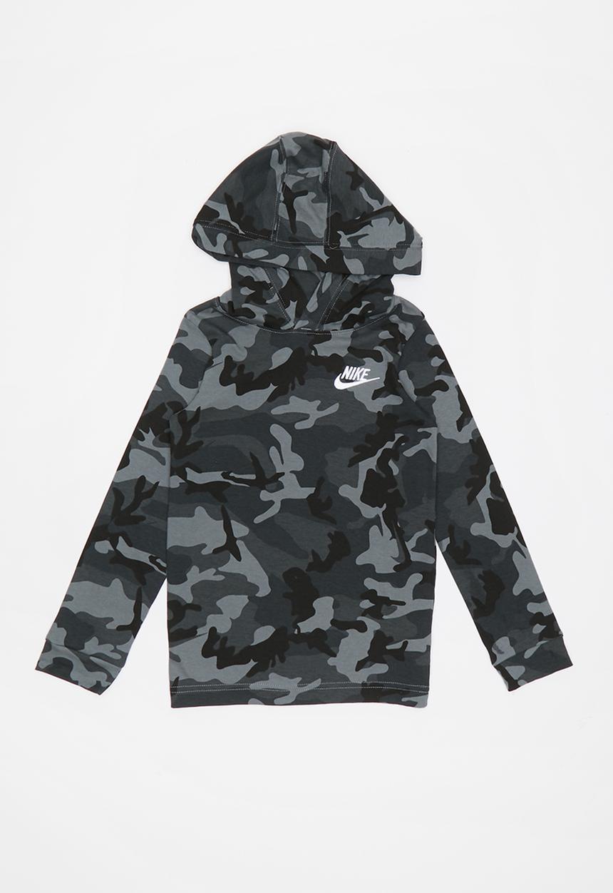 Nike - Nike NSW jersey PO camo hoodie - multi 