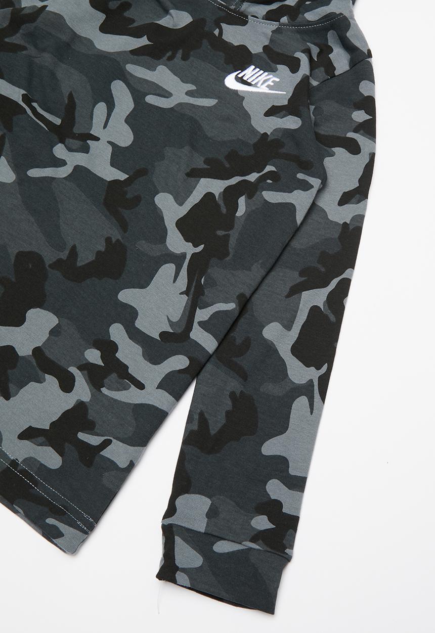 Nike - Nike NSW jersey PO camo hoodie - multi 