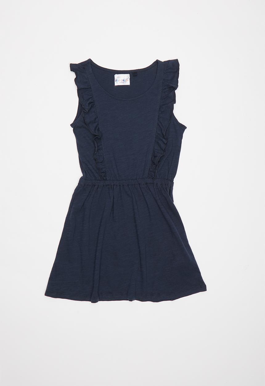 Pop Candy - Girls dress - navy