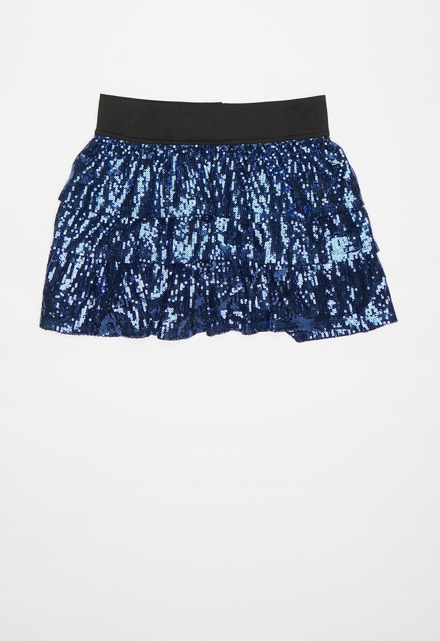 Pop Candy - Girls sequin skirts - blue