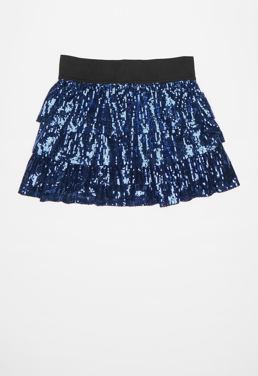 Pop Candy - Girls sequin skirts - blue