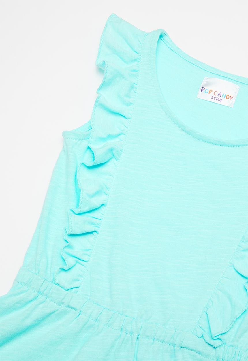 Pop Candy - Girls dress - blue