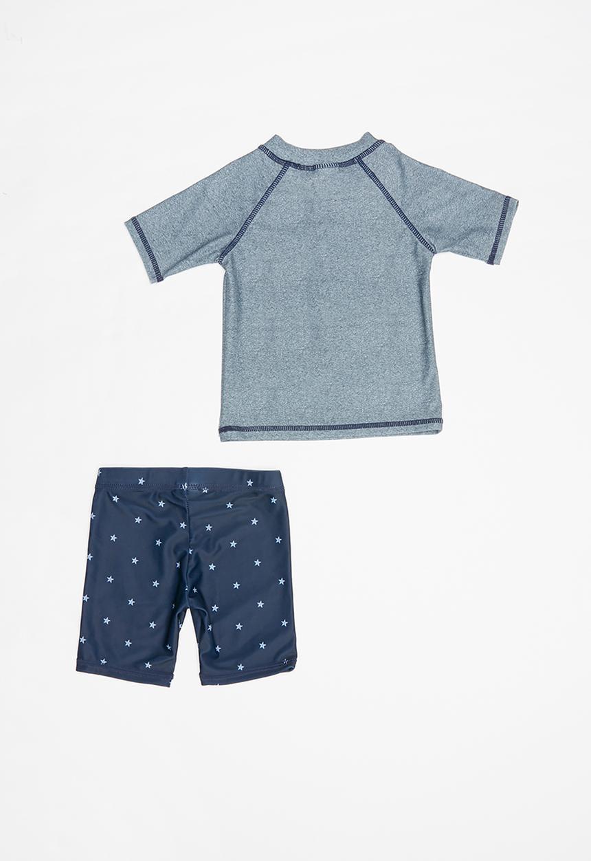 MINOTI - Infants boys stay cool rash set - blue