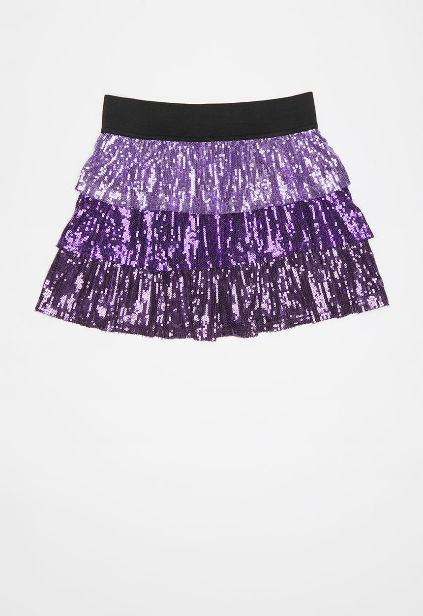 Pop Candy - Girls sequin skirts - purple