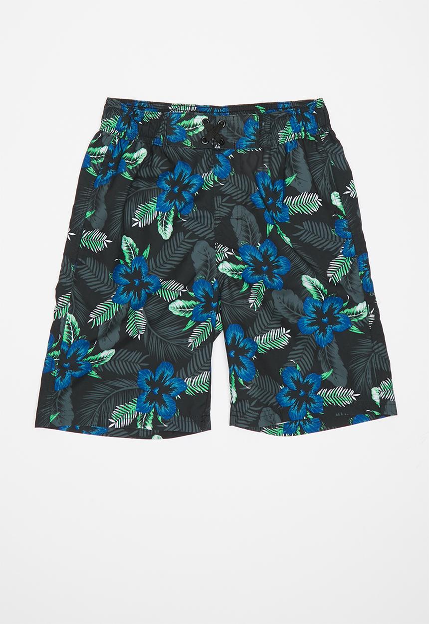 Pop Candy - Printed swim shorts - black