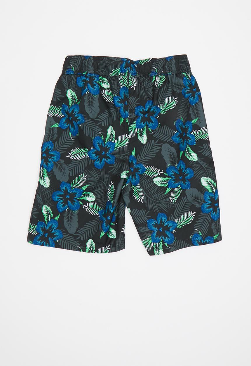 Pop Candy - Printed swim shorts - black