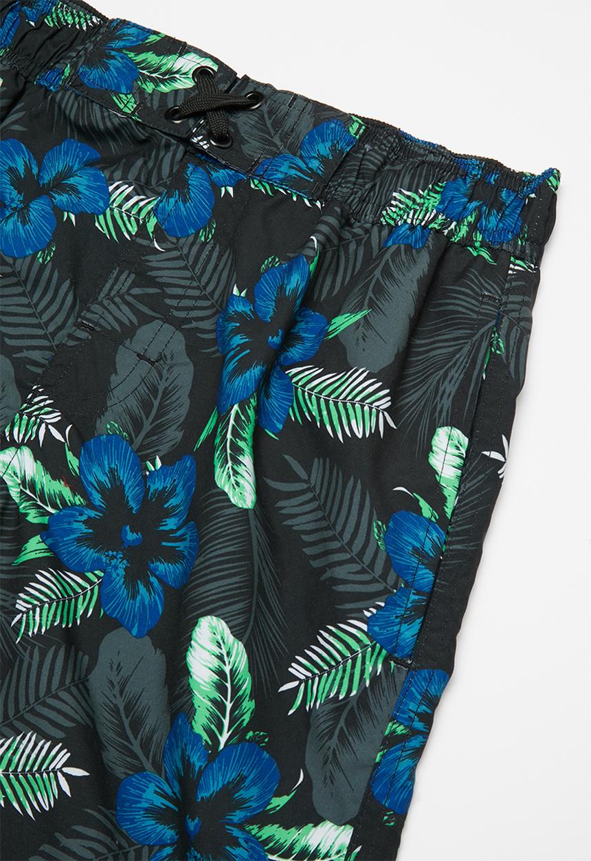 Pop Candy - Printed swim shorts - black