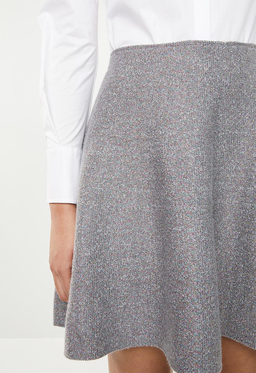 Vero Moda - Multa lurex skirt - grey