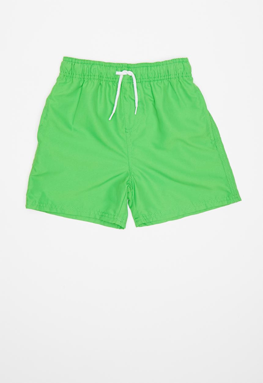 Pop Candy - Boys swimshort - bright green