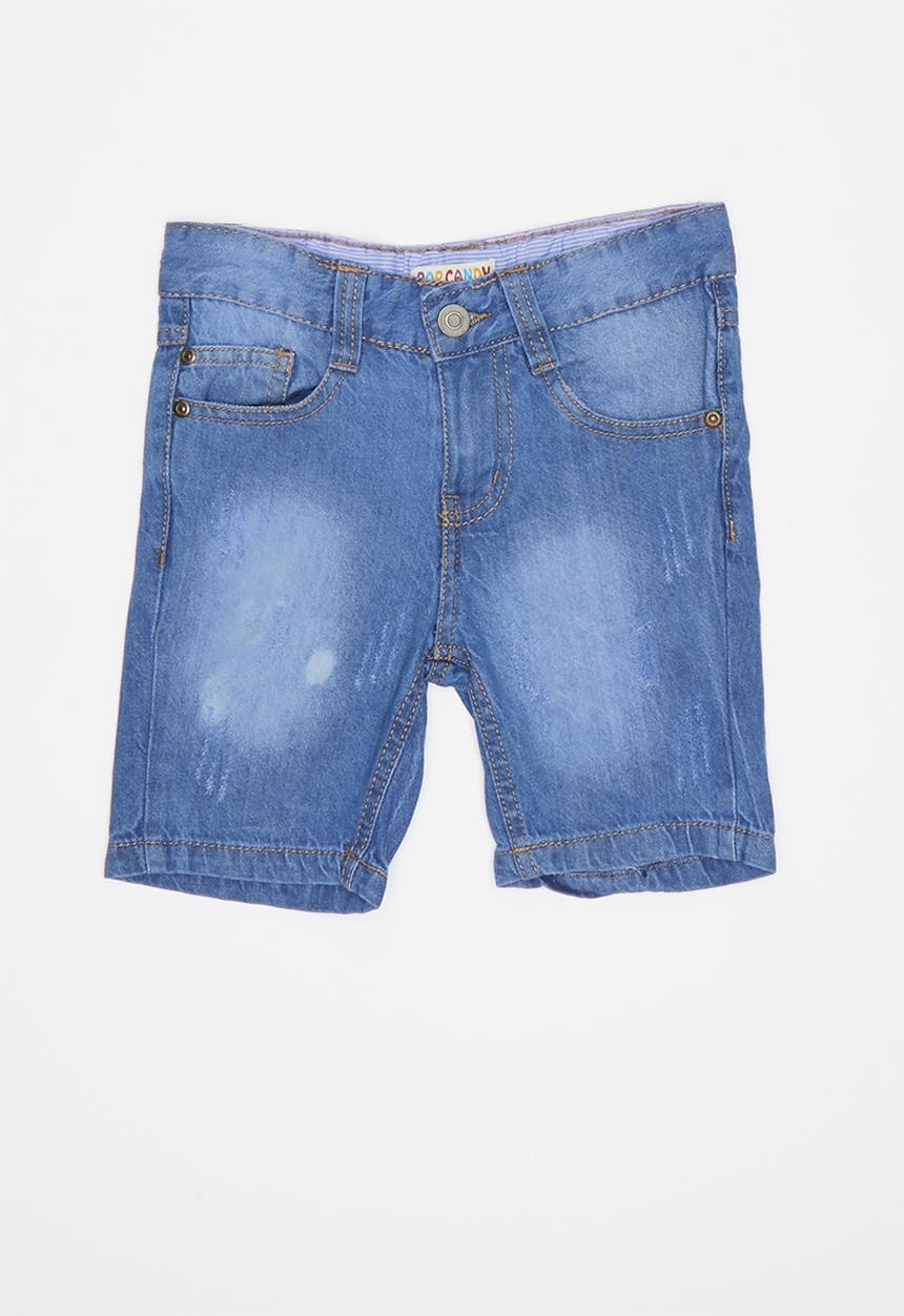 Pop Candy - Boys denim shorts - blue