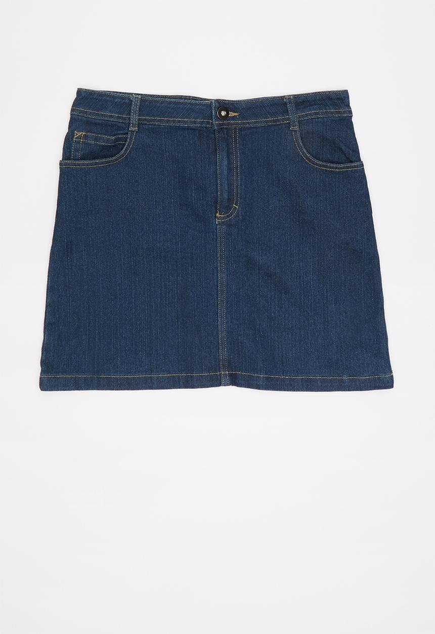 Pop Candy - Girls denim skirt - blue