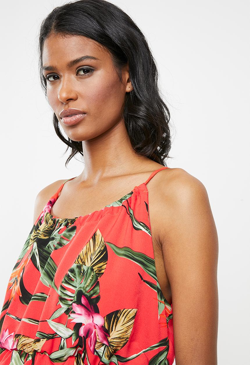 Cherry Melon - Maternity Halterneck dress - multi 