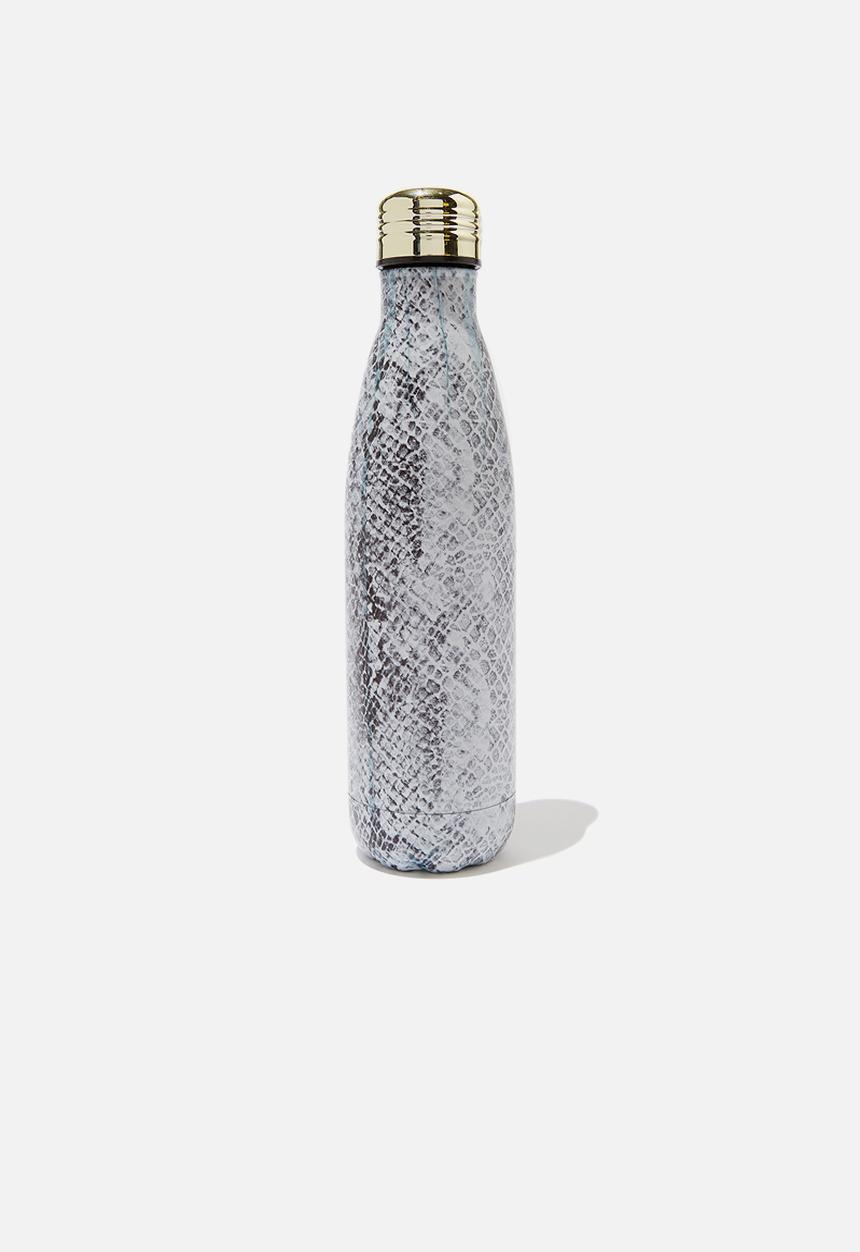 Typo - Metal drink bottle - grey 