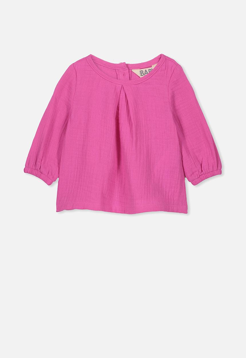 Cotton On - Lila long sleeve top - pink