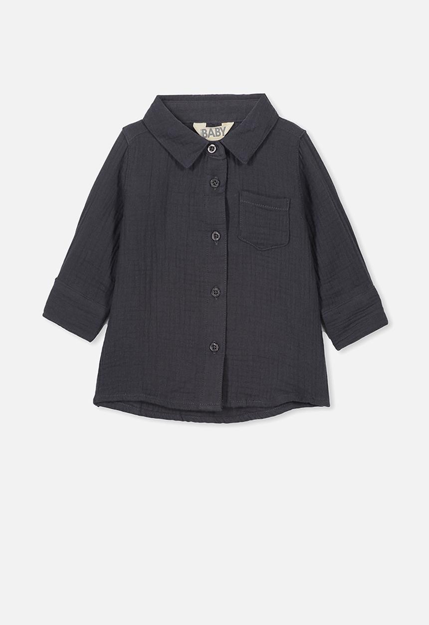 Cotton On - Long sleeve shirt - charcoal 