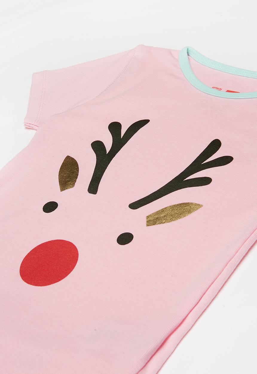 Cotton On - Chloe short sleeve pyjama set - multi