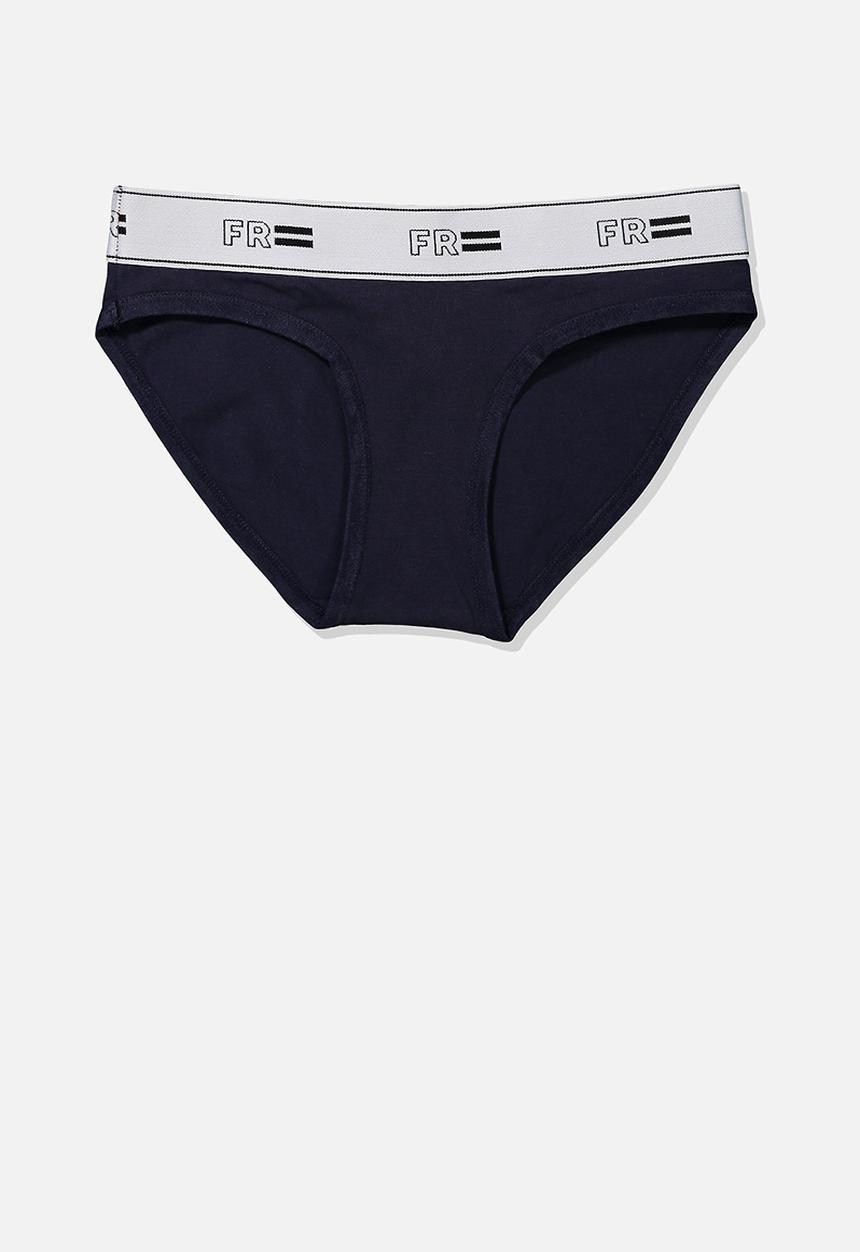 Cotton On - Girls bikini brief - navy