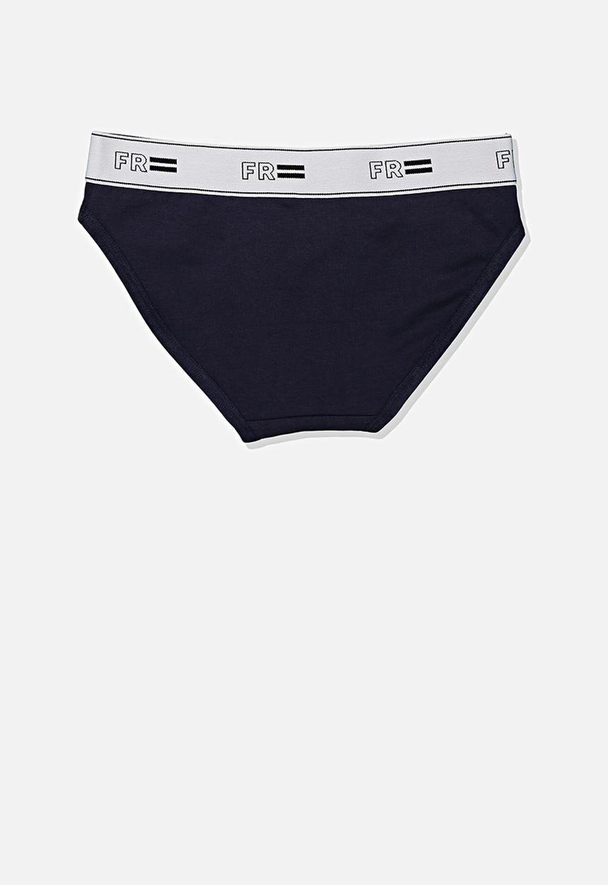 Cotton On - Girls bikini brief - navy