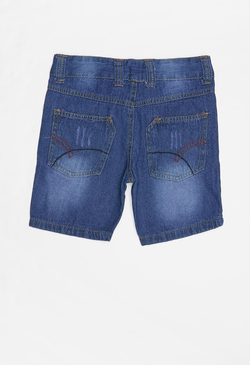 Pop Candy - Boys denim shorts - blue