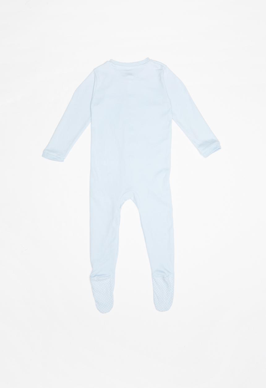 Pop Candy - Baby boys sleepsuit - blue