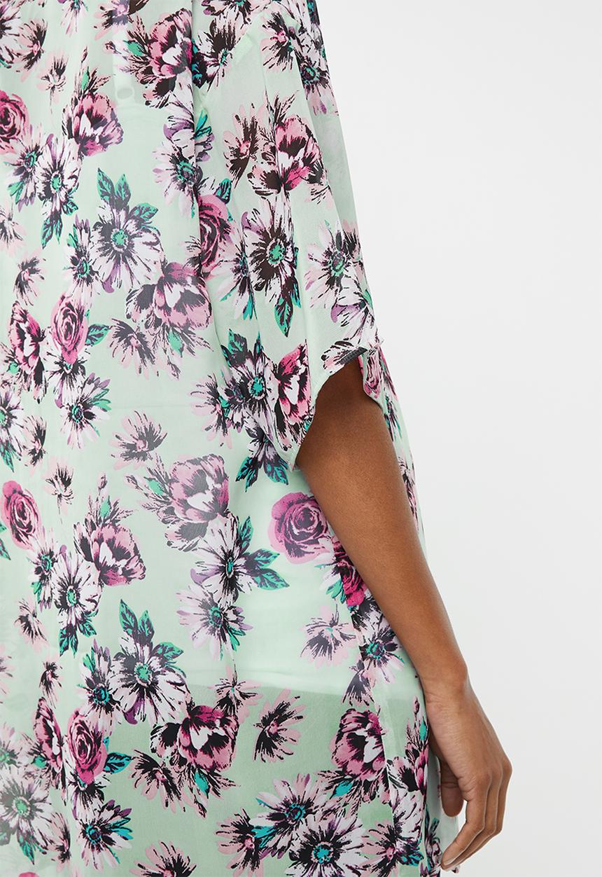 edit Maternity - Maternity kimono - multi