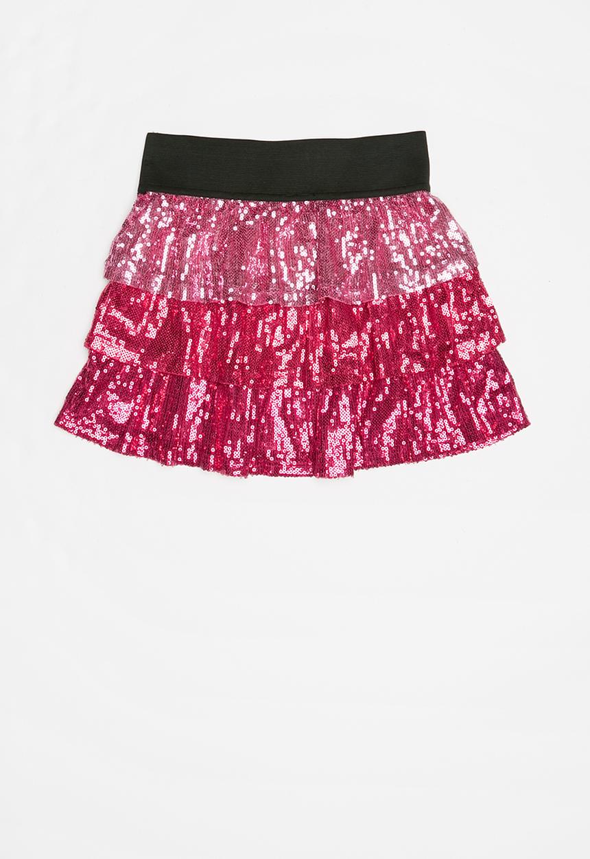 Pop Candy - Girls sequin skirt - pink