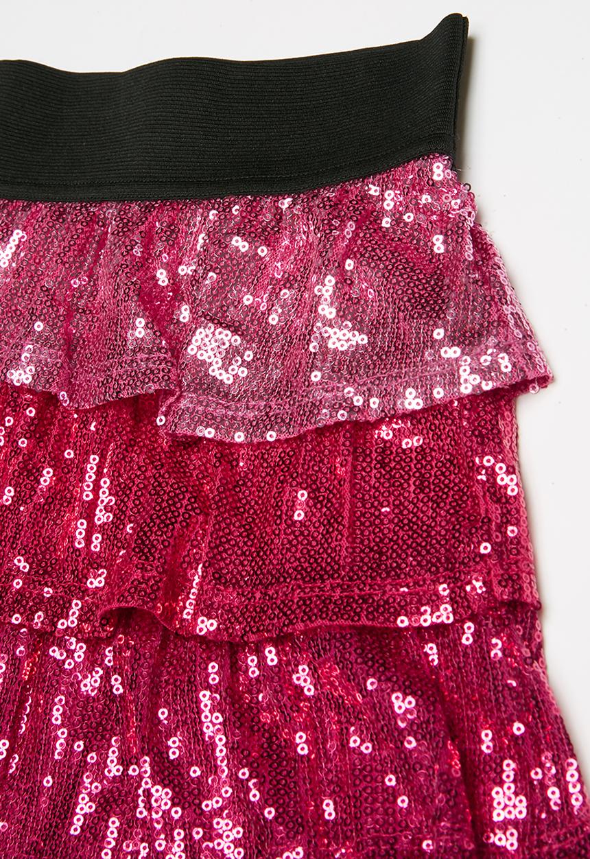 Pop Candy - Girls sequin skirt - pink