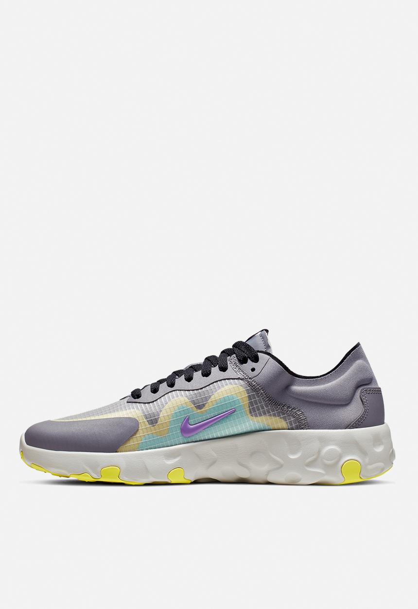 Nike - Renew Lucent - gunsmoke/bright violet-aurora green