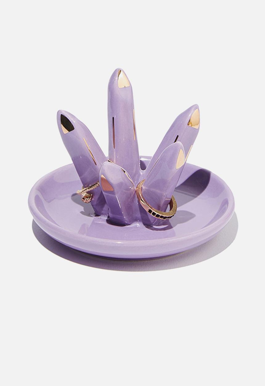 Typo - Novelty trinket tray - purple