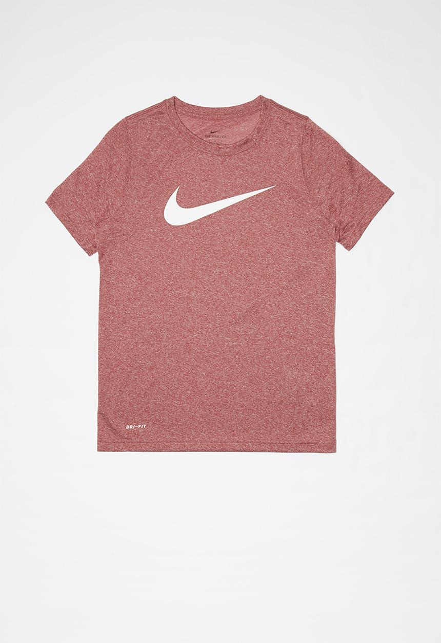 Nike - B nk dry tee leg swoosh - pink