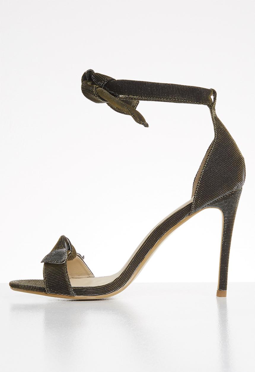 Footwork - Stacey studded heel - green