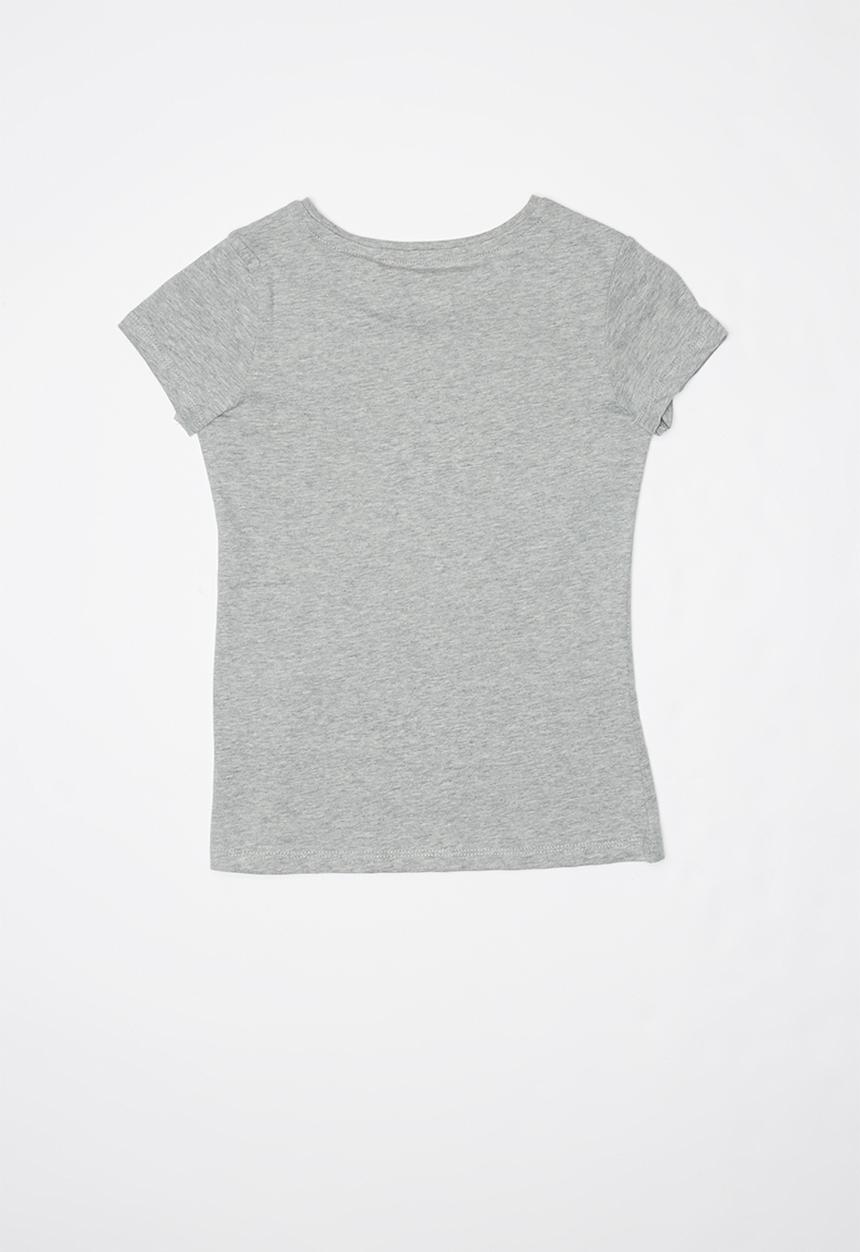 GUESS - Teens short sleeve faded heart guess tee - grey