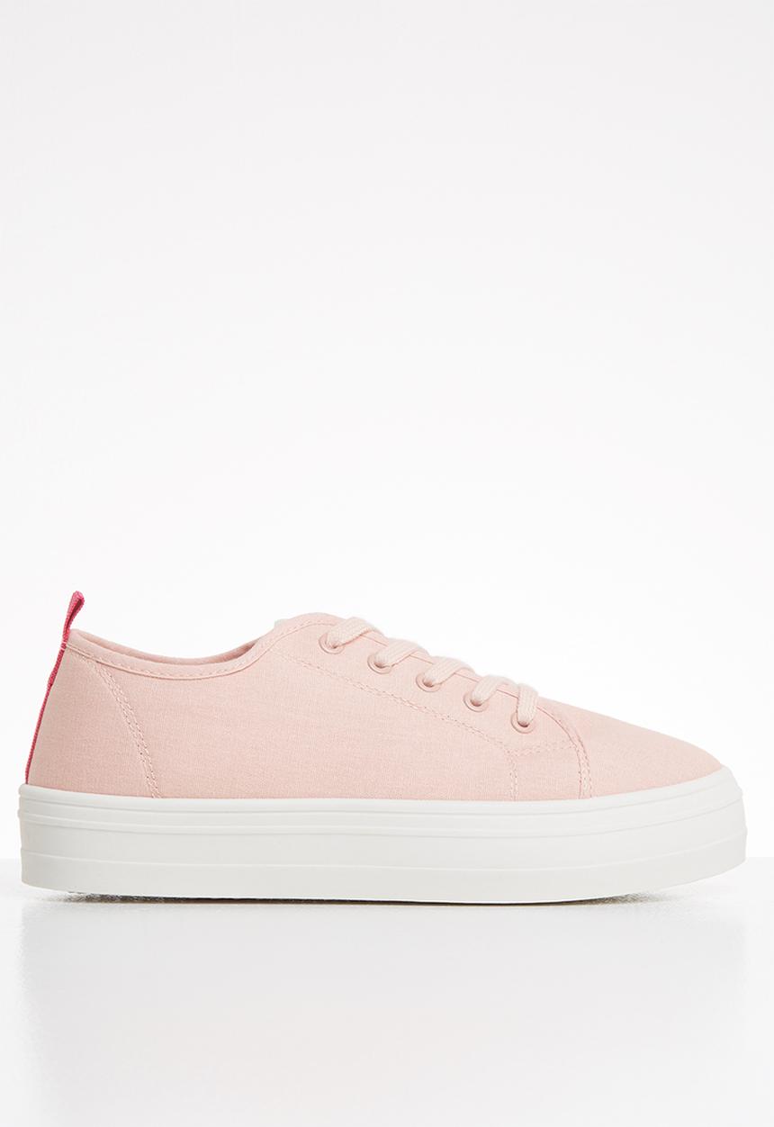 ONLY - Sarina contrast sneaker - peach 