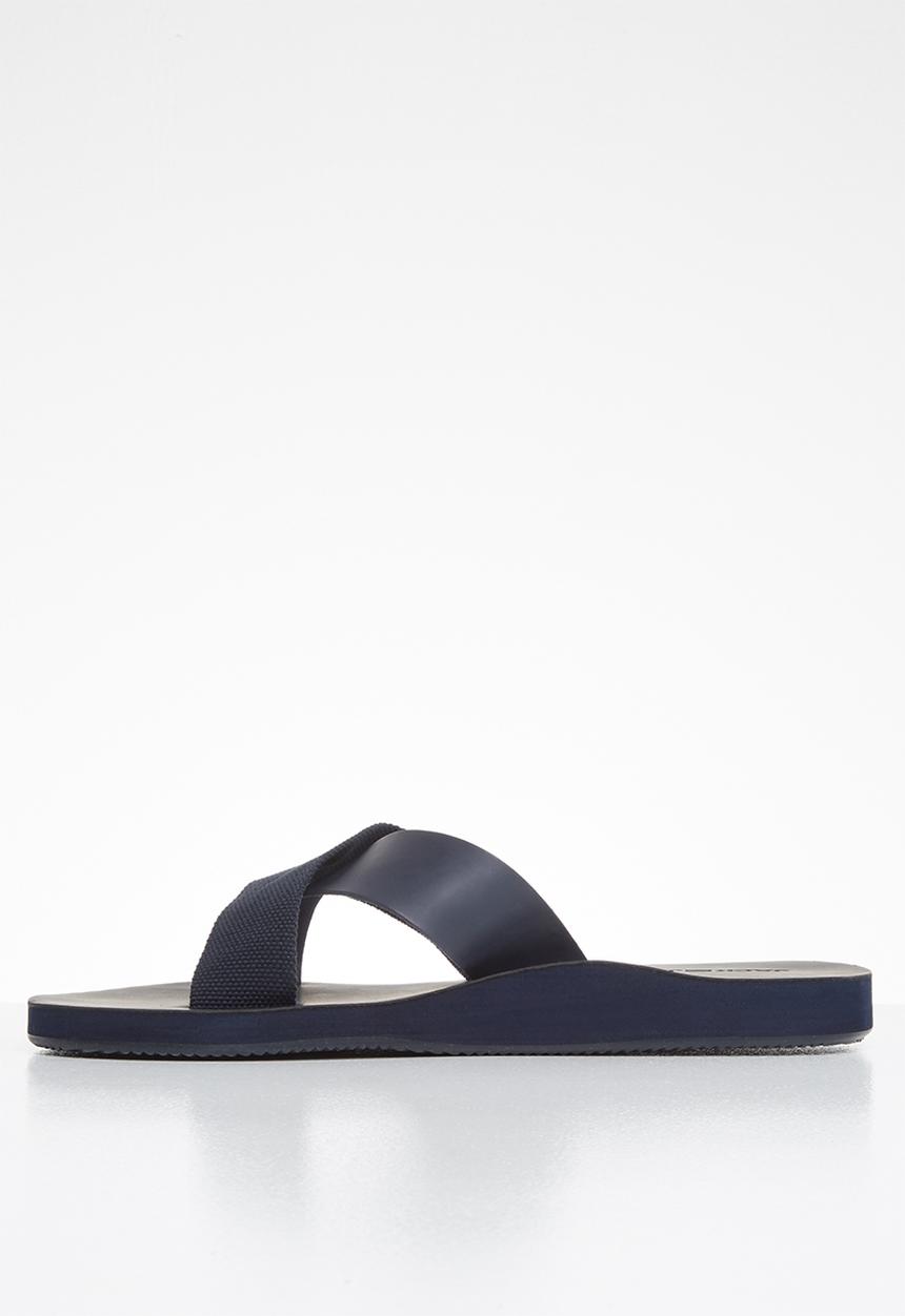Jack & Jones - Nava Leather - navy 